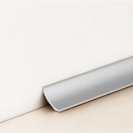 Микроплинтус алюминиевый